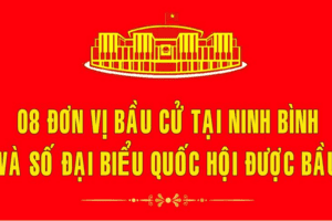 Các đơn vị bầu cử đại biểu Quốc hội tại tỉnh Ninh Bình