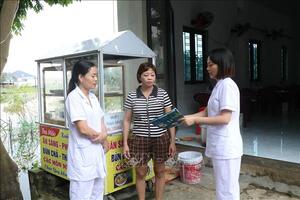 Ngành Y tế tỉnh Ninh Bình đang nỗ lực xây dựng “lá chắn”  phòng chống dịch bệnh mùa mưa lũ