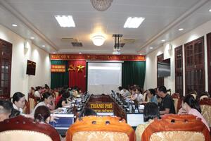 Tập huấn nâng cao năng lực quản lý cho cán bộ làm công tác  an toàn thực phẩm.
