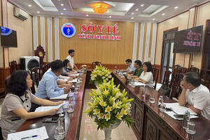 Sở Y tế tỉnh Ninh Bình tổ chức hội nghị trao đổi thông tin số liệu về dân cư với Công an tỉnh và Thống kê tỉnh