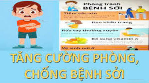 Khuyến cáo phòng, chống bệnh sởi