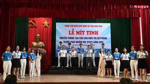 Mít tinh Truyền thông về dự phòng lây nhiễm HIV và tạo cầu cho điều trị PrEP năm 2025