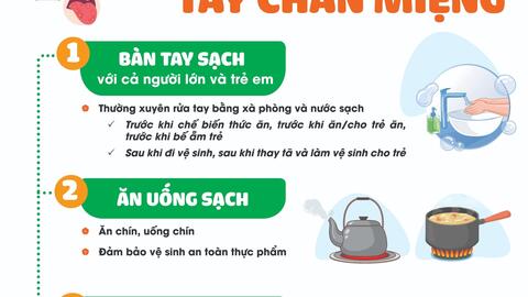 Tăng cường công tác phòng, chống bệnh Tay chân miệng