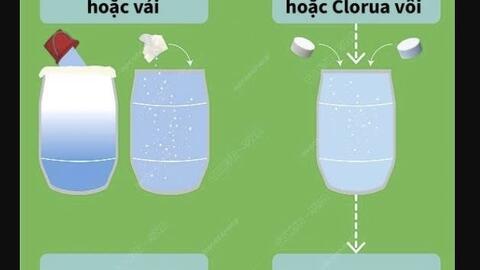 Hướng dẫn cách xử lý nước ăn uống sau bão lũ