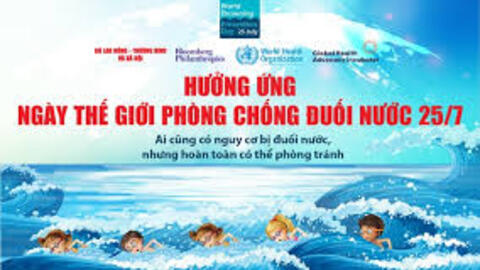 Hưởng ứng ngày Thế giới phòng, chống đuối nước 25 tháng 7