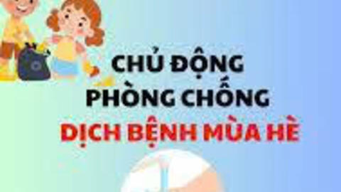Tăng cường công tác phòng, chống dịch bệnh mùa hè