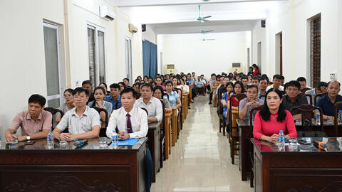 Sở Y tế Ninh Bình công bố và trao Quyết định bổ nhiệm Giám đốc Trung tâm Kiểm soát bệnh tật tỉnh