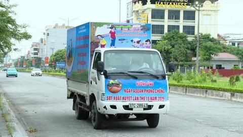 Truyền thông lưu động phòng, chống sốt xuất huyết