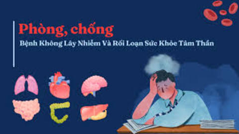 Phòng chống bệnh không lây nhiễm và rối loạn sức khỏe tâm thần