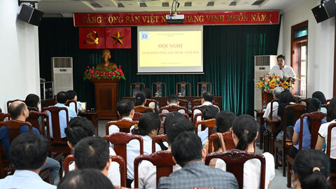 Sở Y tế Ninh Bình: Giao ban công tác Dược năm 2025