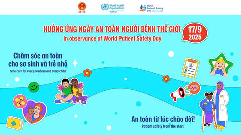 Triển khai hoạt động hưởng ứng “Ngày An toàn người bệnh Thế giới” 17/9/2025