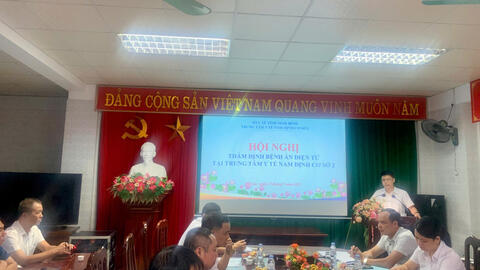 HỘI NGHỊ THẨM ĐỊNH BỆNH ÁN ĐIỆN TỬ  TẠI TRUNG TÂM Y TẾ NAM ĐỊNH