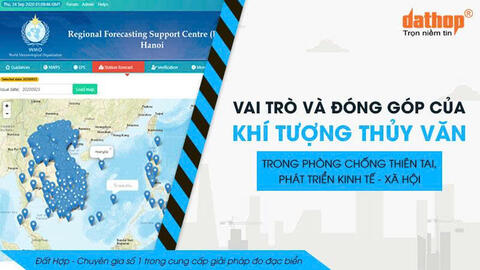 Vai trò của ngành Khí tượng thủy văn trong phòng, chống thiên tai, phục vụ phát triển kinh tế - xã hội và bảo vệ tổ quốc.