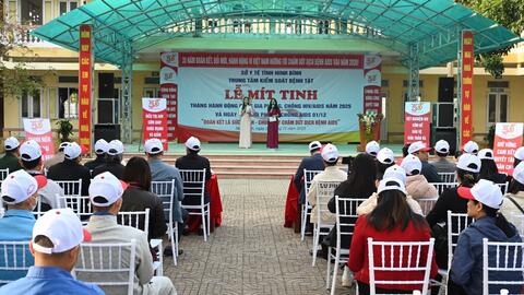 Ninh Bình - Hưởng ứng 35 năm Việt Nam ứng phó với HIV/AIDS, Tháng hành động Quốc gia phòng, chống HIV/AIDS và Ngày Thế giới phòng, chống AIDS năm 2025