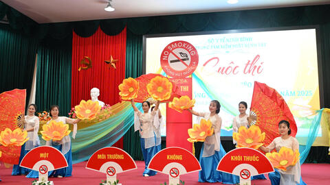 Video. Ninh Bình đẩy mạnh công tác phòng, chống tác hại của thuốc lá quá Cuộc thi " Dân vận khéo"