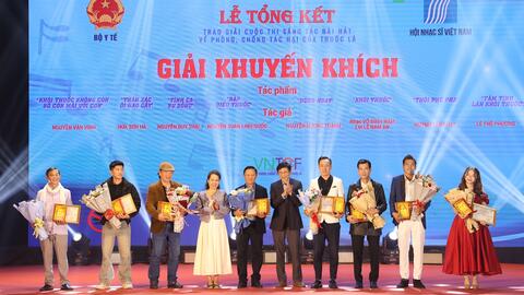 Các bài hát truyền thông về PCTH thuốc lá năm 2025 - các tác phẩm đạt giải Khuyến khích