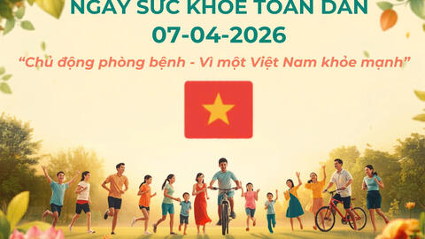 Hưởng ứng Ngày Sức khỏe toàn dân năm 2026