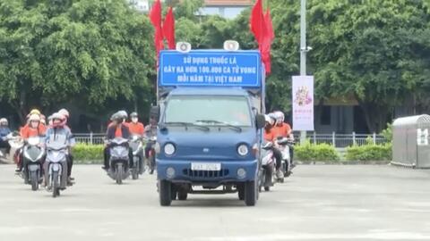 GHI NHẬN HOẠT ĐỘNG TRUYỀN THÔNG LƯU ĐỘNG PHÒNG, CHỐNG TÁC HẠI CỦA THUỐC LÁ NĂM 2025