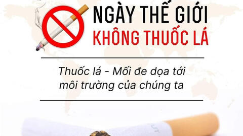 Video tuyên truyền về ngày Thế giới không thuốc lá và tuần lễ Quốc gia không thuốc lá năm 2026
