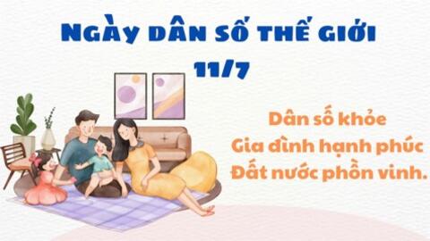Hưởng ứng Ngày Dân số Thế giới 11/7/2026 với nhiều thông điệp hướng tới thế hệ trẻ