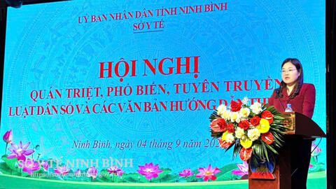Hội nghị quán triệt, phổ biến, tuyên truyền Luật Dân số và các văn bản hướng dẫn thi hành