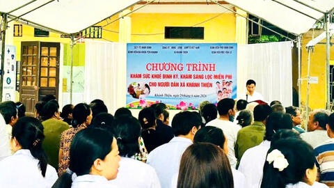 Gần 500 người thuộc nhóm đối tượng ưu tiên được khám sức khỏe định kỳ, khám sàng lọc miễn phí