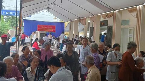 Bệnh viện Đa khoa Bình Lục triển khai khám sàng lọc bệnh miễn phí cho người dân xã Bình Mỹ và Bình Giang