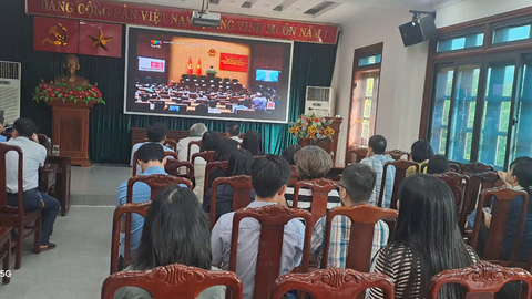Sở Y tế Ninh Bình tham dự Hội nghị toàn quốc quán triệt, triển khai thực hiện Nghị quyết Hội nghị Trung ương 4 khóa XIV
