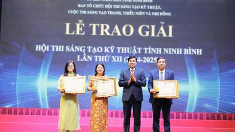 Ngành Y tế Ninh Bình: 4 công trình đoạt giải tại Hội thi Sáng tạo Kỹ thuật tỉnh lần thứ XII
