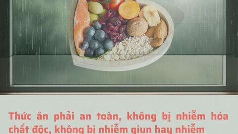 Đảm bảo An toàn thực phẩm trong mùa bão lũ