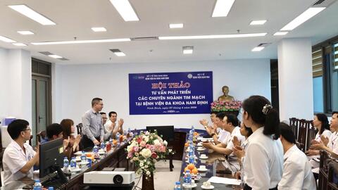 Hoạt động nổi bật trong nâng cao chất lượng khám, chữa bệnh tại Bệnh viện  Đa khoa Nam Định