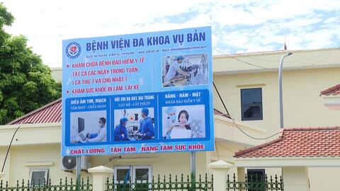 Bệnh viện Đa khoa Vụ Bản phấn đấu khám sàng lọc sức khỏe miễn phí cho   24 nghìn người dân