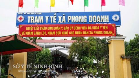 Xã Phong Doanh tích cực triển khai khám sức khỏe sàng lọc miễn phí  cho nhân dân trên địa bàn