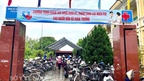 Bệnh viện Đa khoa Xuân Trường triển khai có hiệu quả chương trình khám sức khỏe sàng lọc cho người dân xã Xuân Trường