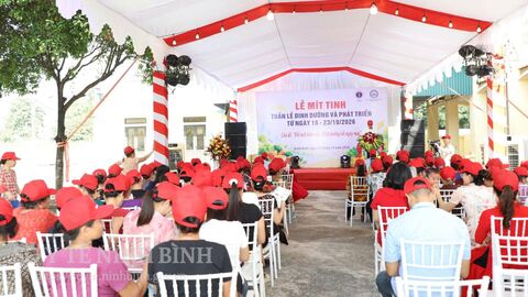 Tổ chức Lễ mít tinh hưởng ứng Tuần lễ “Dinh dưỡng và Phát triển” năm 2026