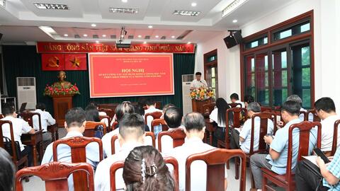 Đảng ủy Sở Y tế đánh giá kết quả thực hiện nhiệm vụ 6 tháng đầu năm 2026
