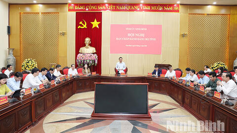 Ban Chấp hành Đảng bộ tỉnh thực hiện quy trình bầu Bí thư Tỉnh uỷ nhiệm kỳ 2025-2030