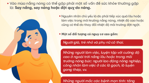 Chăm sóc, bảo vệ sức khỏe trong điều kiện nắng nóng