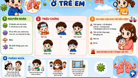 Các bệnh thường gặp ở trẻ nhỏ- cha mẹ cần biết