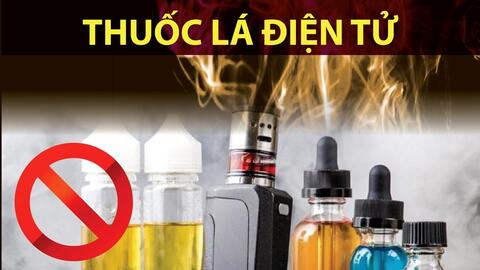 Ngăn chặn tác hại của thuốc lá điện tử đến sức khỏe người trẻ