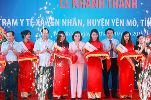 Khánh thành Trạm y tế xã Yên Nhân