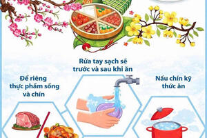 Đảm bảo vệ sinh an toàn thực phẩm trong dịp Tết Nguyên đán Bính Ngọ năm 2026