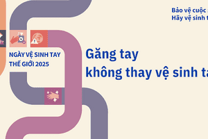 Hưởng ứng Ngày Vệ sinh tay Thế giới 05/5/2026