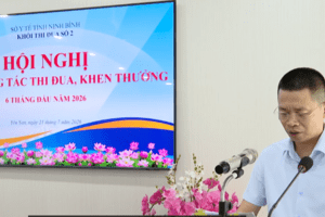 Video - Khối thi đua số 2 Sở Y tế tỉnh Ninh Bình sơ kết 6 tháng đầu năm