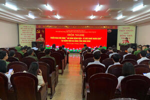 Bệnh viện Đa khoa tỉnh triển khai mô hình: An ninh Bệnh viện - Vì sức khỏe Nhân dân