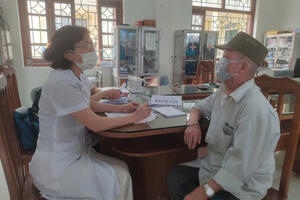 Bệnh viện phổi Hà Nam tổ chức khám sàng lọc lao phổi miễn phí cho người dân tại Điểm 2 – Trạm y tế phường Hà Nam