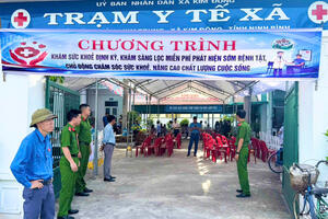 Xã Kim Đông tổ chức khám sàng lọc miễn phí cho người dân năm 2026