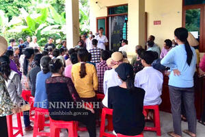 Gần 2.300 người dân xã Yên Mô được khám sức khỏe định kỳ, khám sàng lọc miễn phí trong đợt 2
