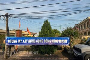 Xuân Hồng: Hơn 1.300 người dân được khám sức khỏe định kỳ, sàng lọc miễn phí