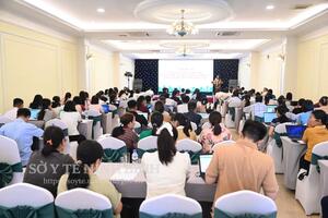 Ninh Bình đẩy mạnh triển khai Chiến dịch 90 ngày làm sạch, làm giàu, chuẩn hóa cơ sở dữ liệu môi trường cơ sở y tế